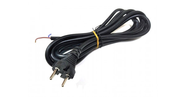 Купить Кабель / Шнур с вилкой для электроинструмента до 2,5 кВт (2x1x4м ...